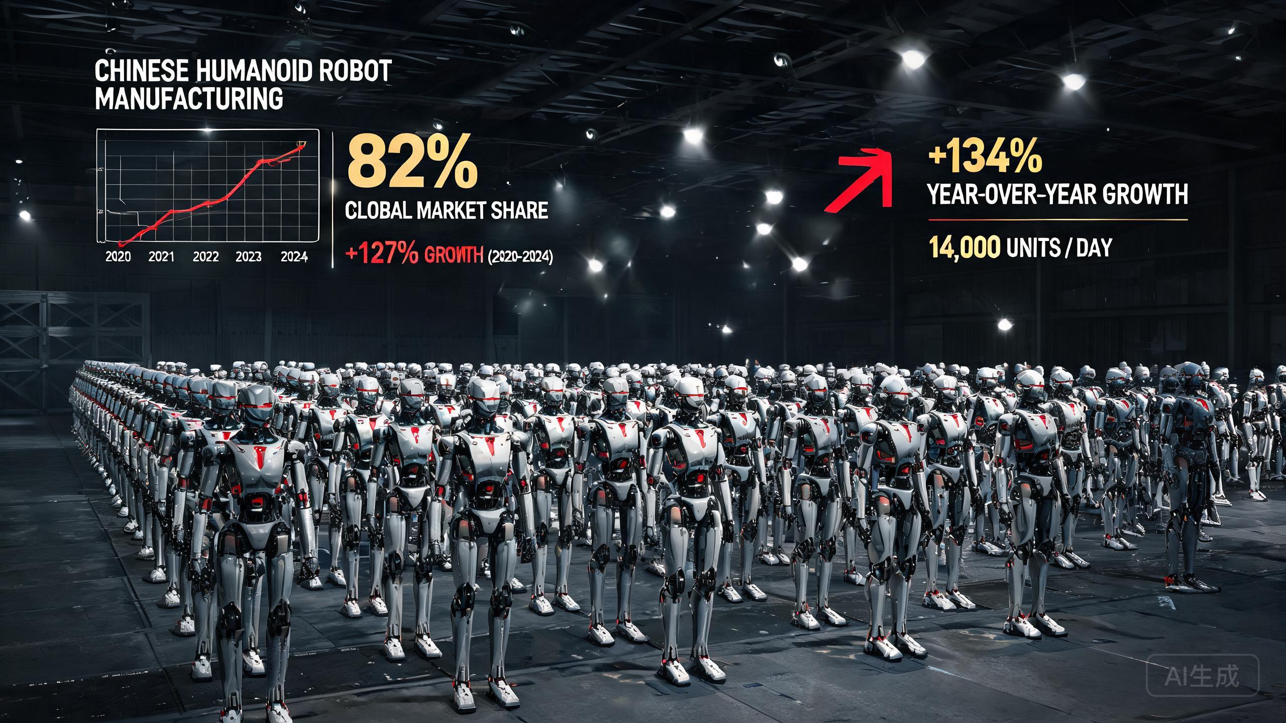 AGIBOT Overtakes Unitree as China Captures 97% of Global Humanoid Shipments
